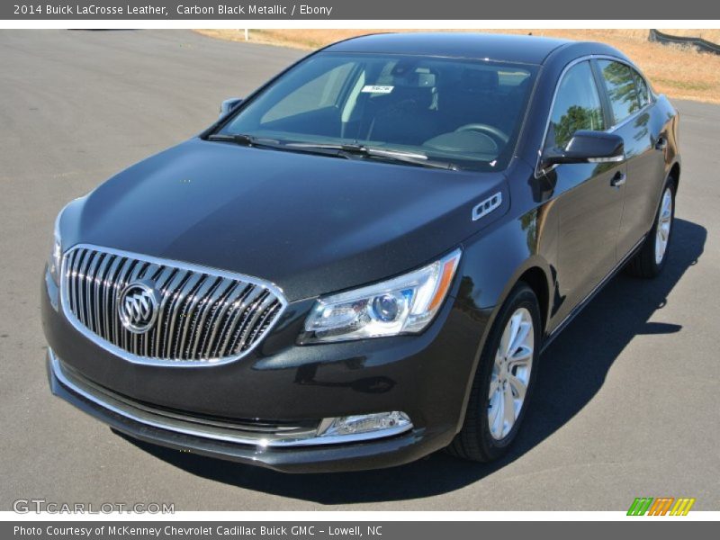 Carbon Black Metallic / Ebony 2014 Buick LaCrosse Leather