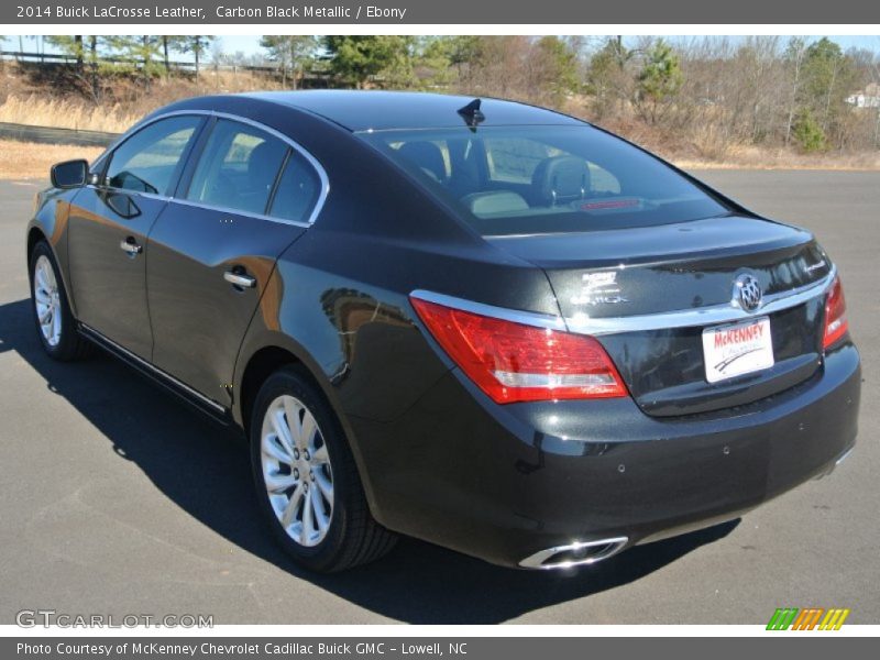 Carbon Black Metallic / Ebony 2014 Buick LaCrosse Leather