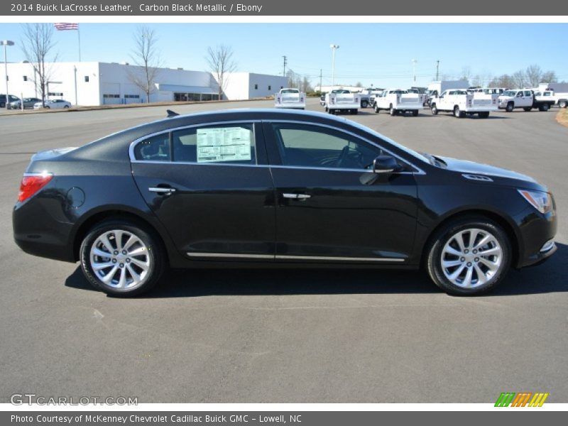 Carbon Black Metallic / Ebony 2014 Buick LaCrosse Leather