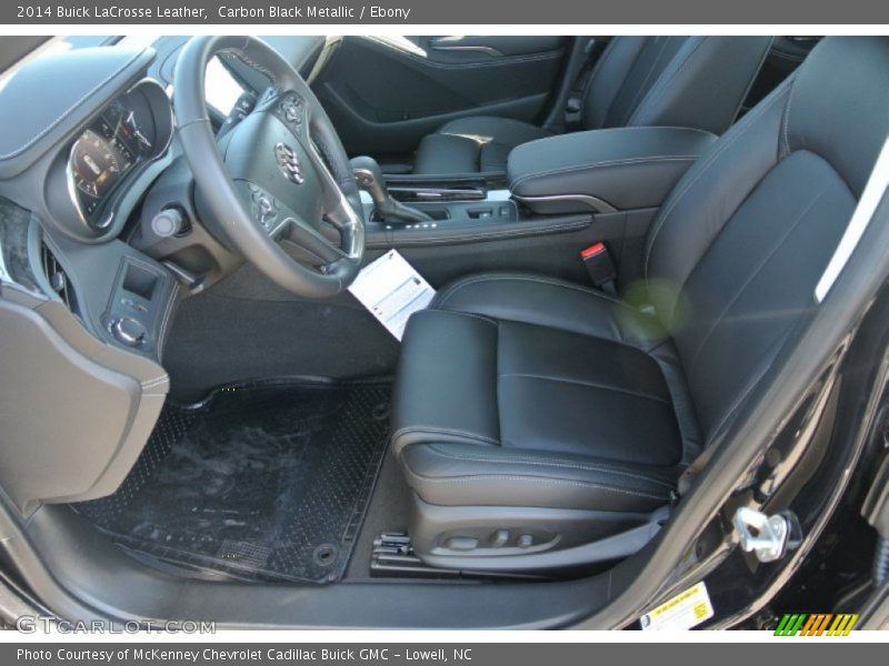Carbon Black Metallic / Ebony 2014 Buick LaCrosse Leather