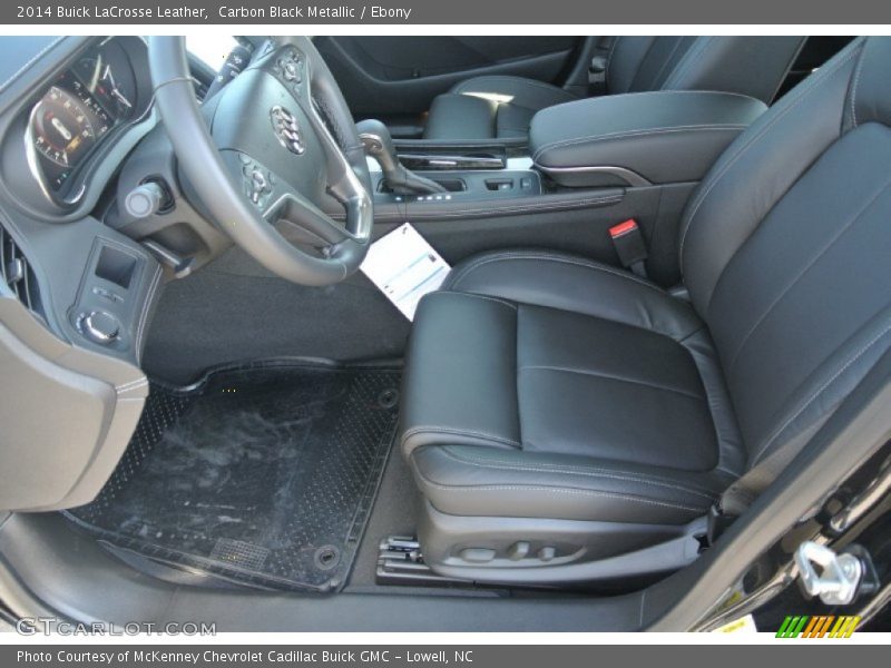 Carbon Black Metallic / Ebony 2014 Buick LaCrosse Leather
