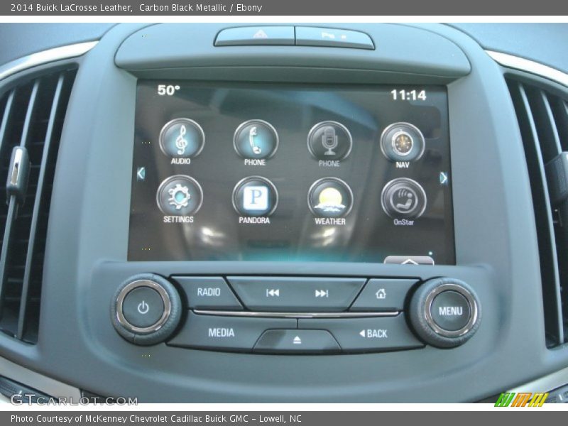 Carbon Black Metallic / Ebony 2014 Buick LaCrosse Leather
