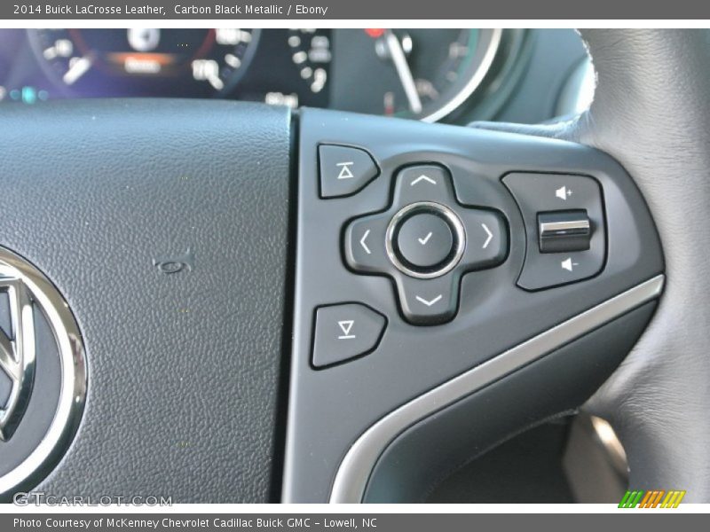 Carbon Black Metallic / Ebony 2014 Buick LaCrosse Leather