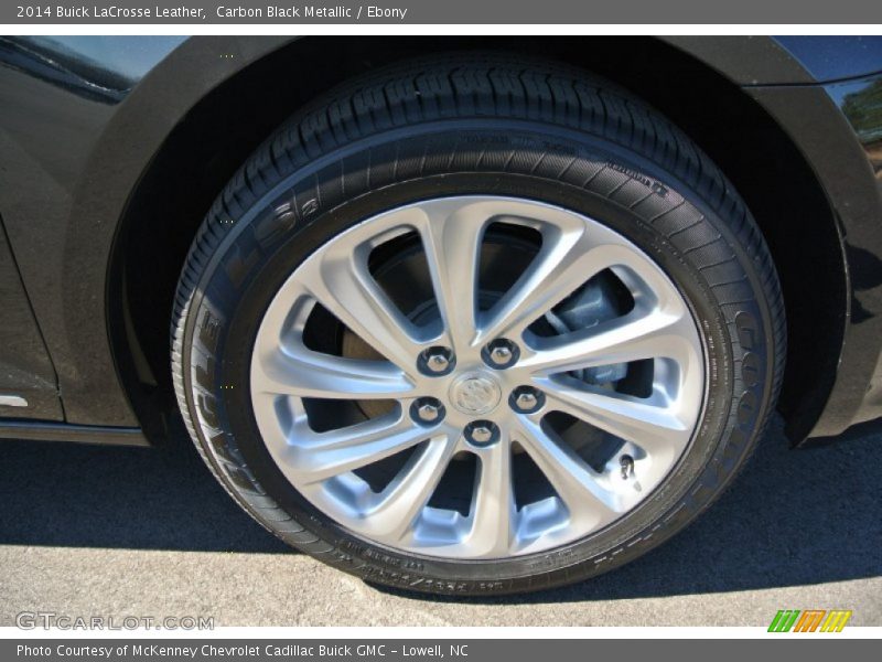 Carbon Black Metallic / Ebony 2014 Buick LaCrosse Leather