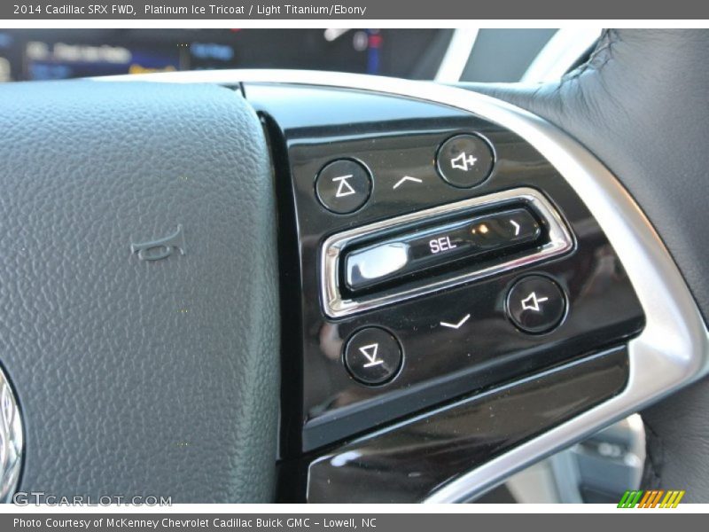 Platinum Ice Tricoat / Light Titanium/Ebony 2014 Cadillac SRX FWD