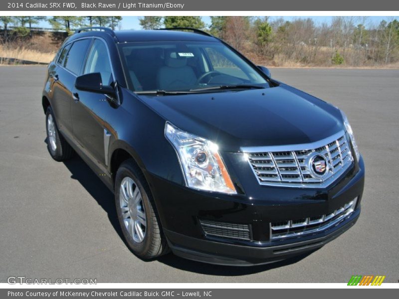 Black Raven / Light Titanium/Ebony 2014 Cadillac SRX FWD