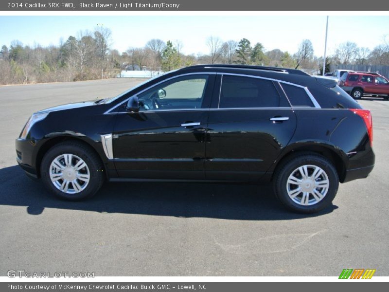 Black Raven / Light Titanium/Ebony 2014 Cadillac SRX FWD