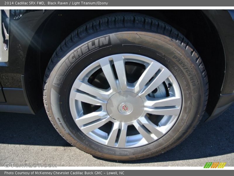 Black Raven / Light Titanium/Ebony 2014 Cadillac SRX FWD