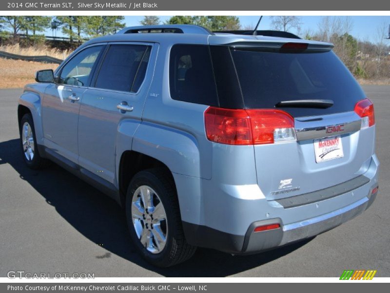 Silver Sky Metallic / Jet Black 2014 GMC Terrain SLT