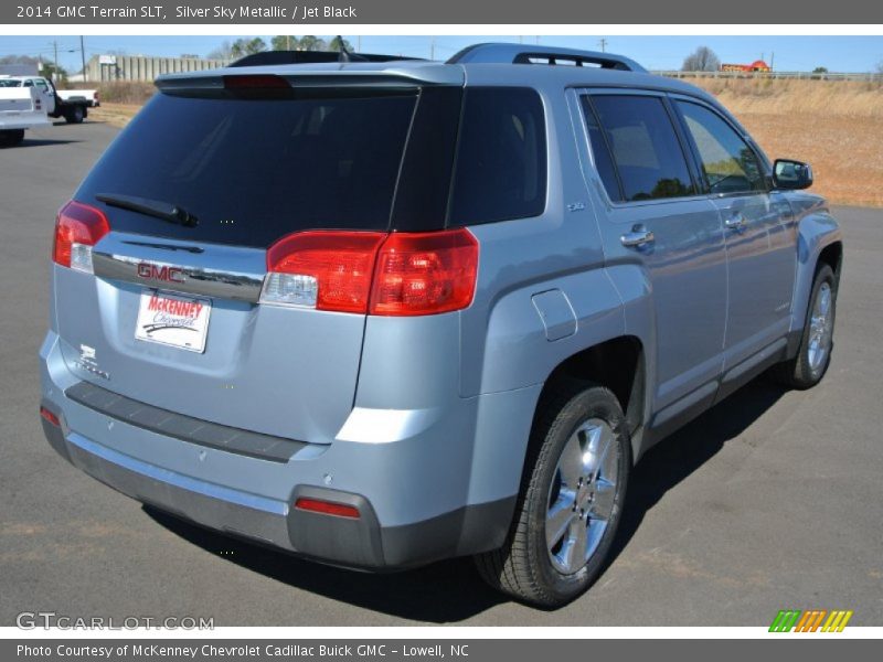 Silver Sky Metallic / Jet Black 2014 GMC Terrain SLT
