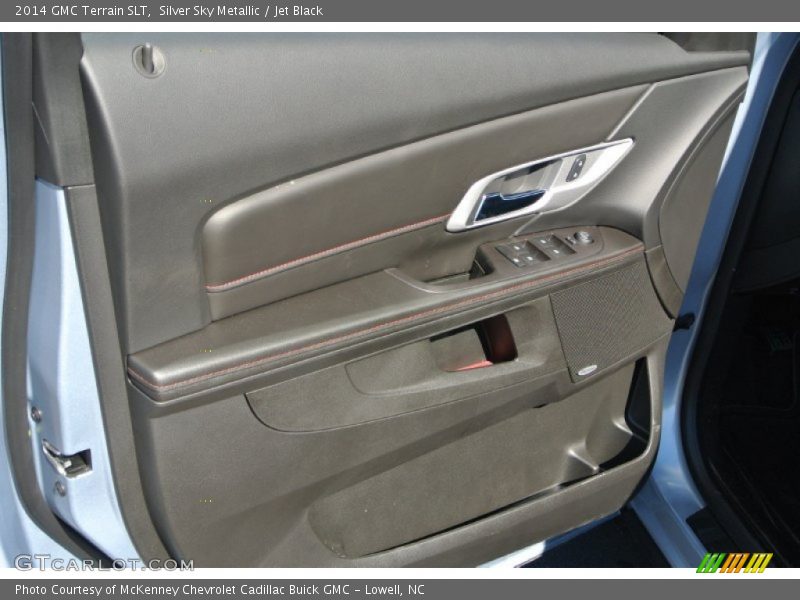 Silver Sky Metallic / Jet Black 2014 GMC Terrain SLT