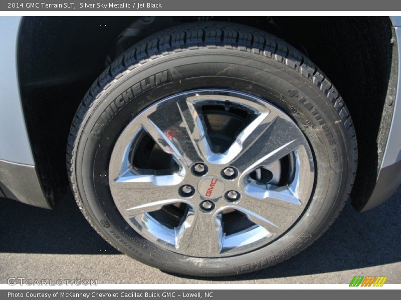 Silver Sky Metallic / Jet Black 2014 GMC Terrain SLT