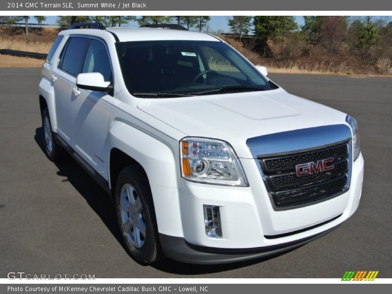 Summit White / Jet Black 2014 GMC Terrain SLE