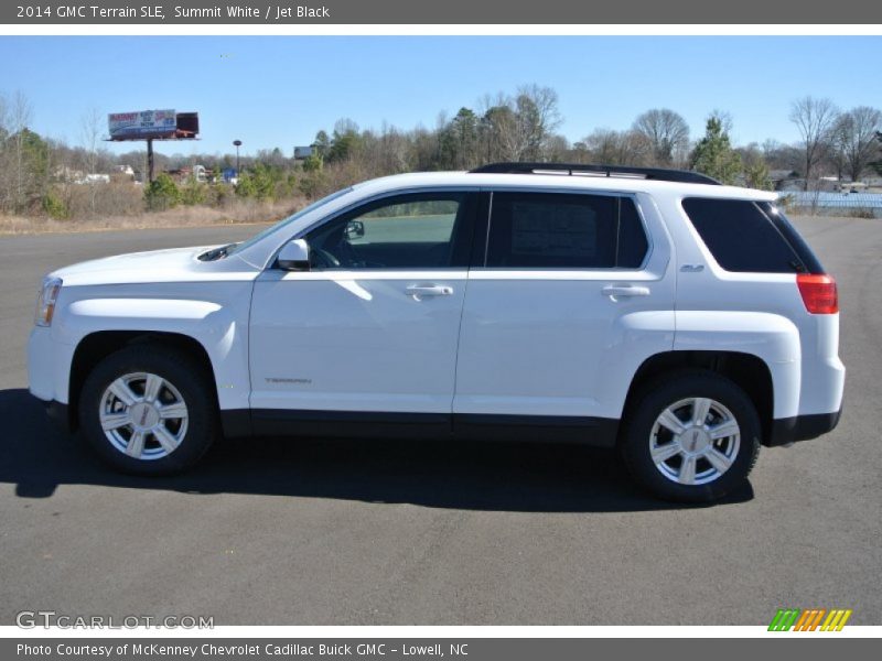 Summit White / Jet Black 2014 GMC Terrain SLE