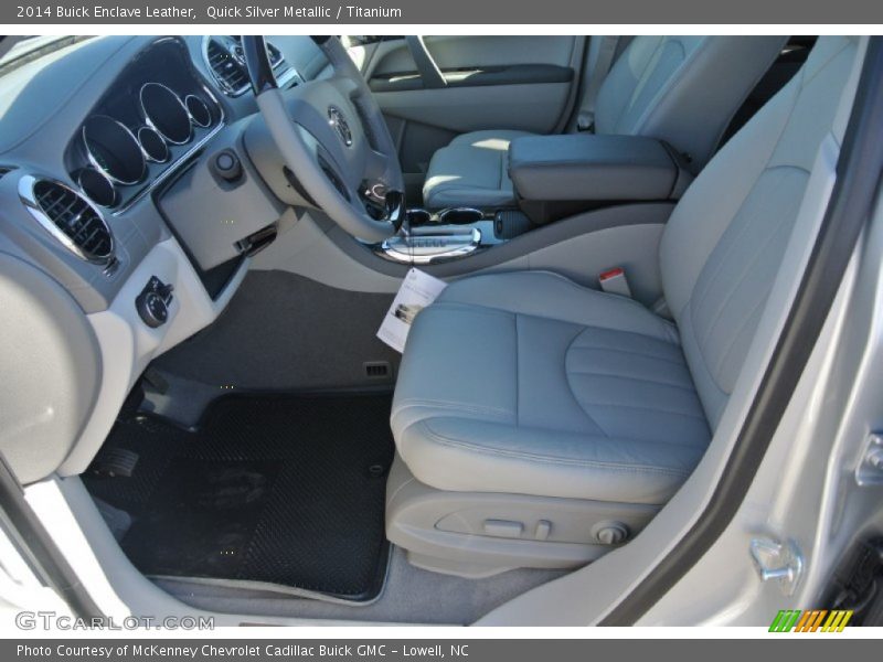 Quick Silver Metallic / Titanium 2014 Buick Enclave Leather
