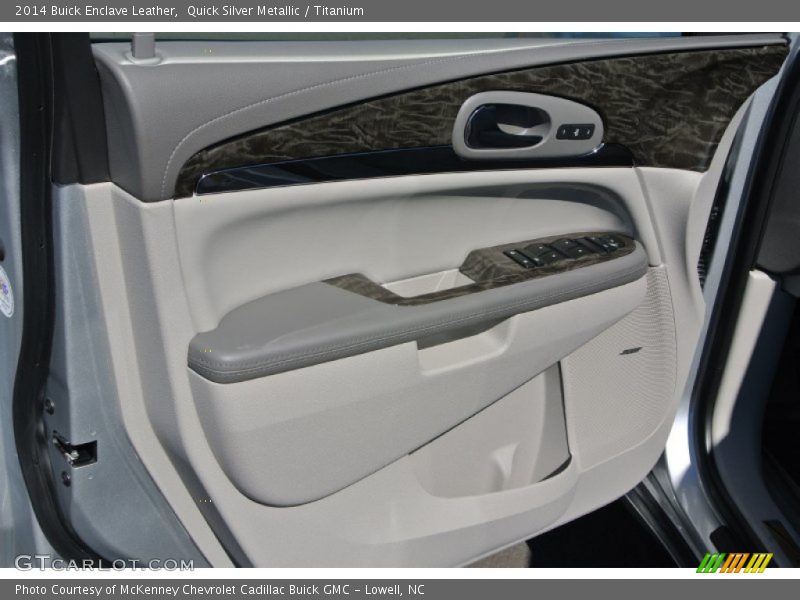 Quick Silver Metallic / Titanium 2014 Buick Enclave Leather