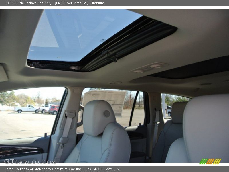 Quick Silver Metallic / Titanium 2014 Buick Enclave Leather