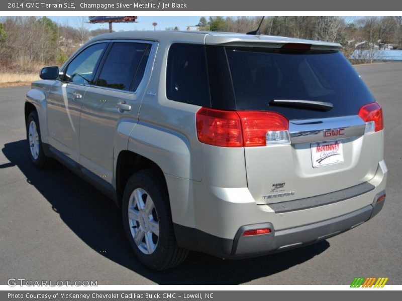 Champagne Silver Metallic / Jet Black 2014 GMC Terrain SLE