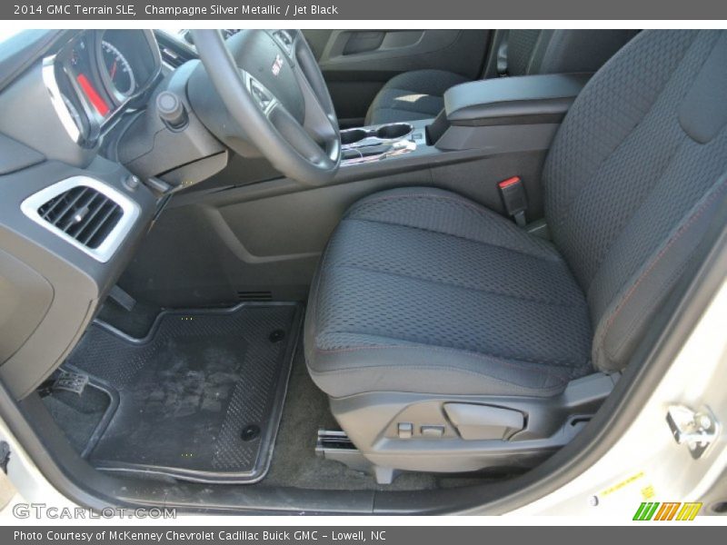 Champagne Silver Metallic / Jet Black 2014 GMC Terrain SLE
