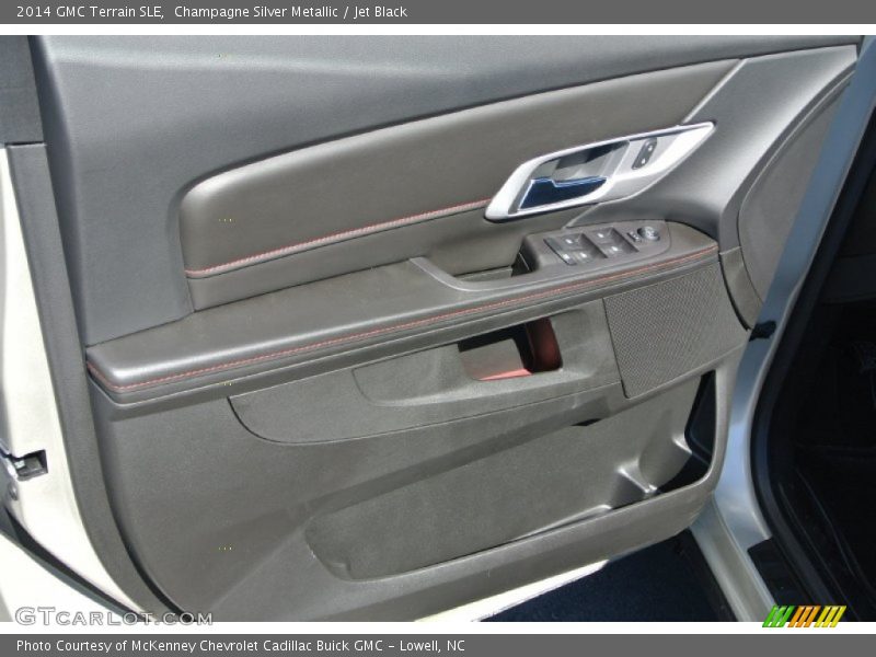 Champagne Silver Metallic / Jet Black 2014 GMC Terrain SLE