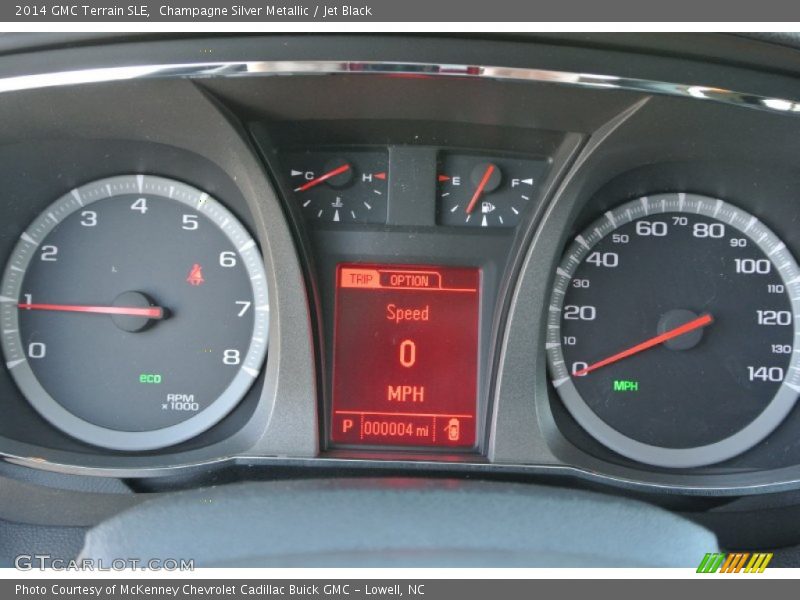 Champagne Silver Metallic / Jet Black 2014 GMC Terrain SLE