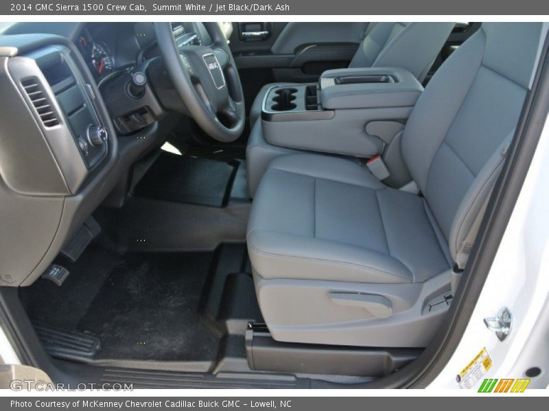 Summit White / Jet Black/Dark Ash 2014 GMC Sierra 1500 Crew Cab