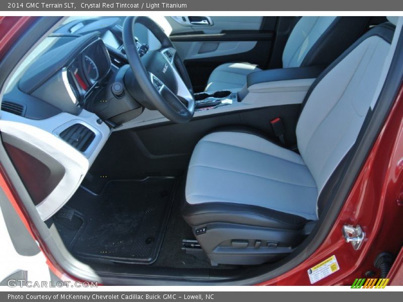 Crystal Red Tintcoat / Light Titanium 2014 GMC Terrain SLT
