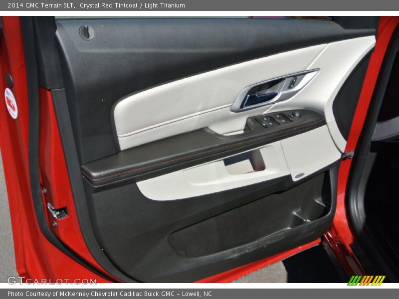 Crystal Red Tintcoat / Light Titanium 2014 GMC Terrain SLT