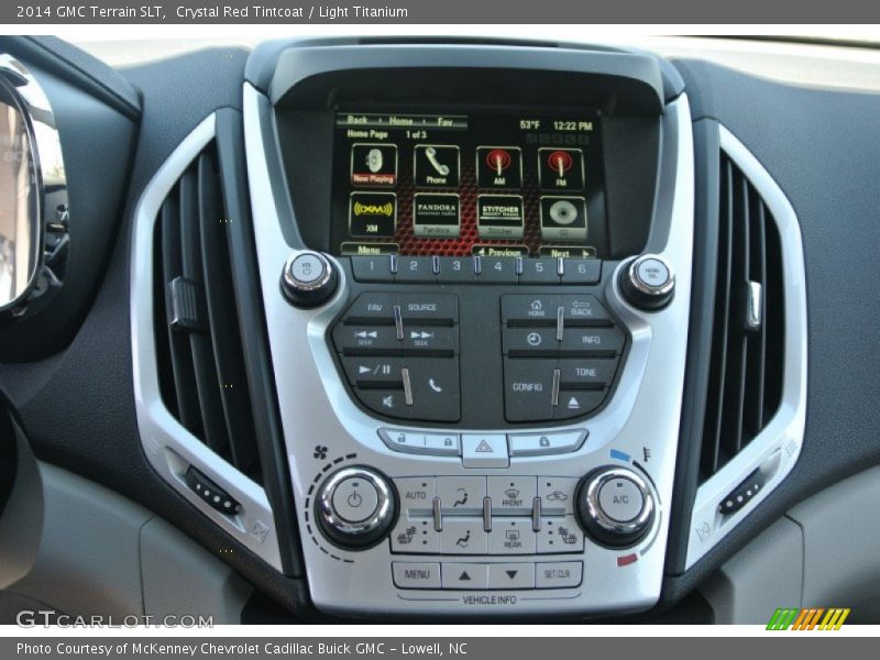 Crystal Red Tintcoat / Light Titanium 2014 GMC Terrain SLT
