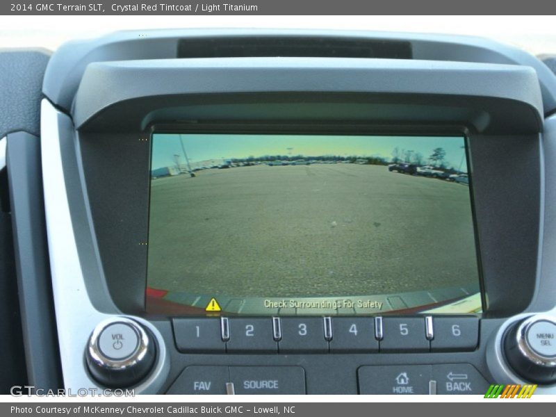 Crystal Red Tintcoat / Light Titanium 2014 GMC Terrain SLT