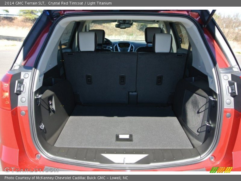 Crystal Red Tintcoat / Light Titanium 2014 GMC Terrain SLT