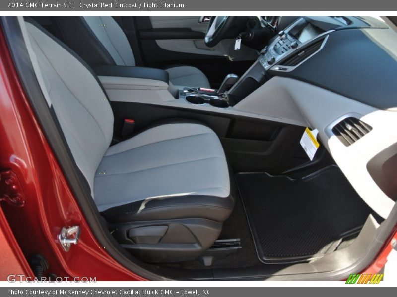 Crystal Red Tintcoat / Light Titanium 2014 GMC Terrain SLT