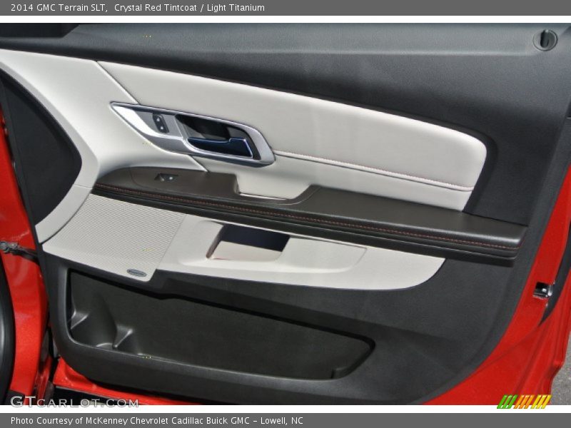 Crystal Red Tintcoat / Light Titanium 2014 GMC Terrain SLT
