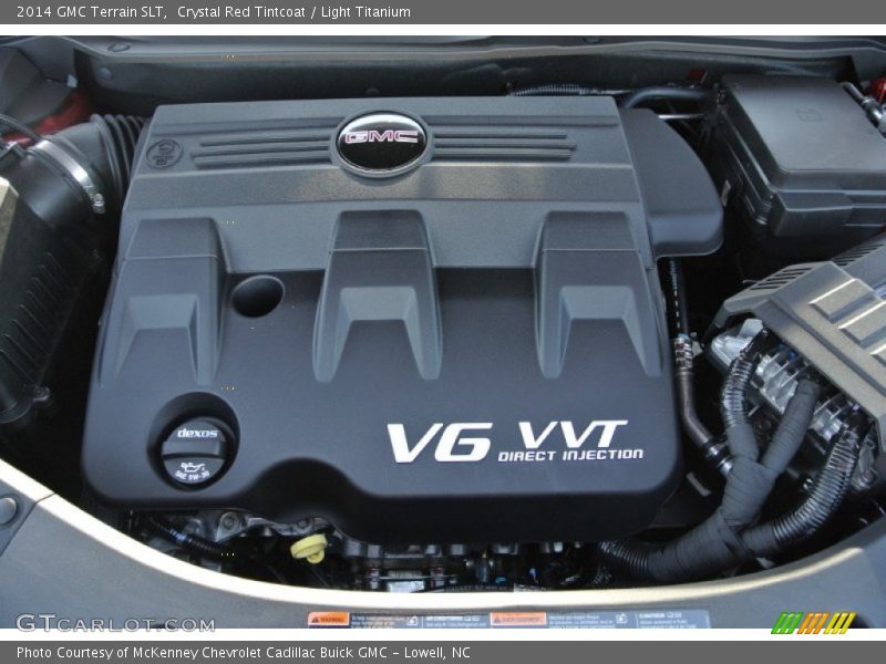 Crystal Red Tintcoat / Light Titanium 2014 GMC Terrain SLT