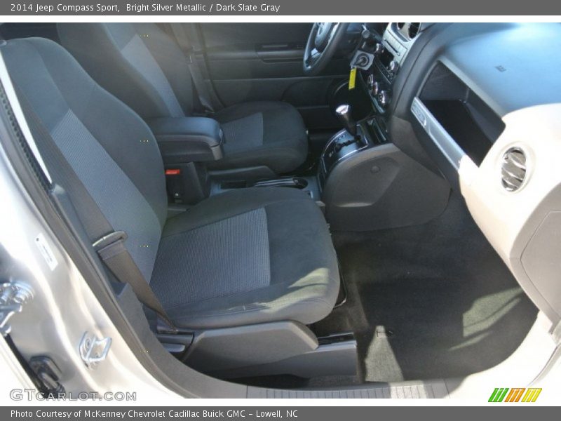 Bright Silver Metallic / Dark Slate Gray 2014 Jeep Compass Sport