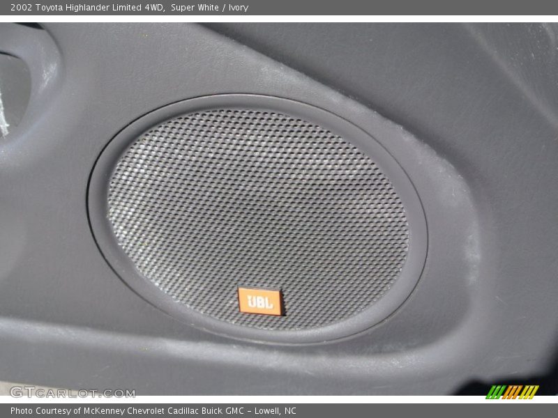 Super White / Ivory 2002 Toyota Highlander Limited 4WD