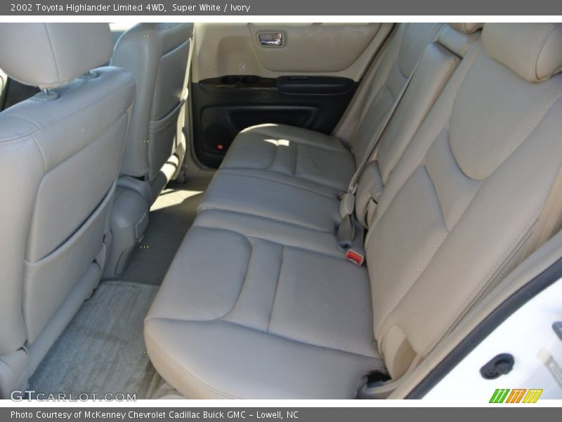 Super White / Ivory 2002 Toyota Highlander Limited 4WD