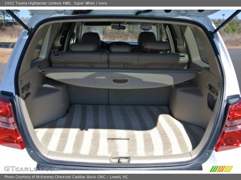 Super White / Ivory 2002 Toyota Highlander Limited 4WD