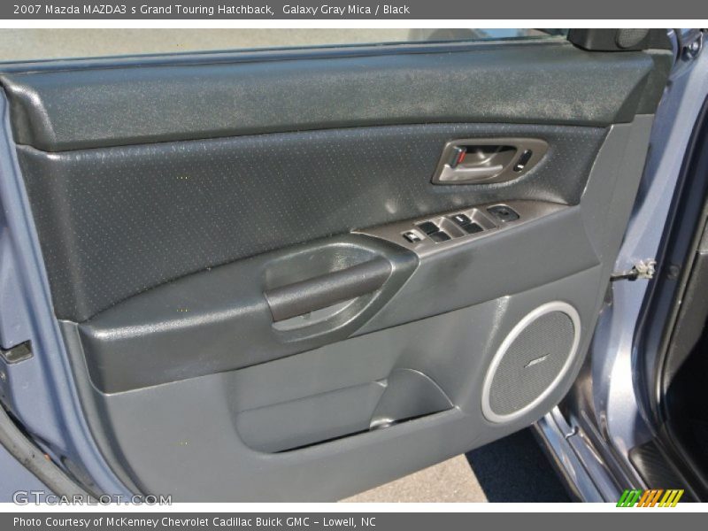 Galaxy Gray Mica / Black 2007 Mazda MAZDA3 s Grand Touring Hatchback
