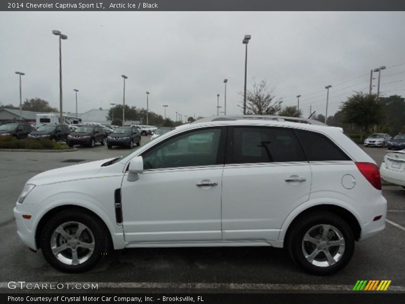 Arctic Ice / Black 2014 Chevrolet Captiva Sport LT