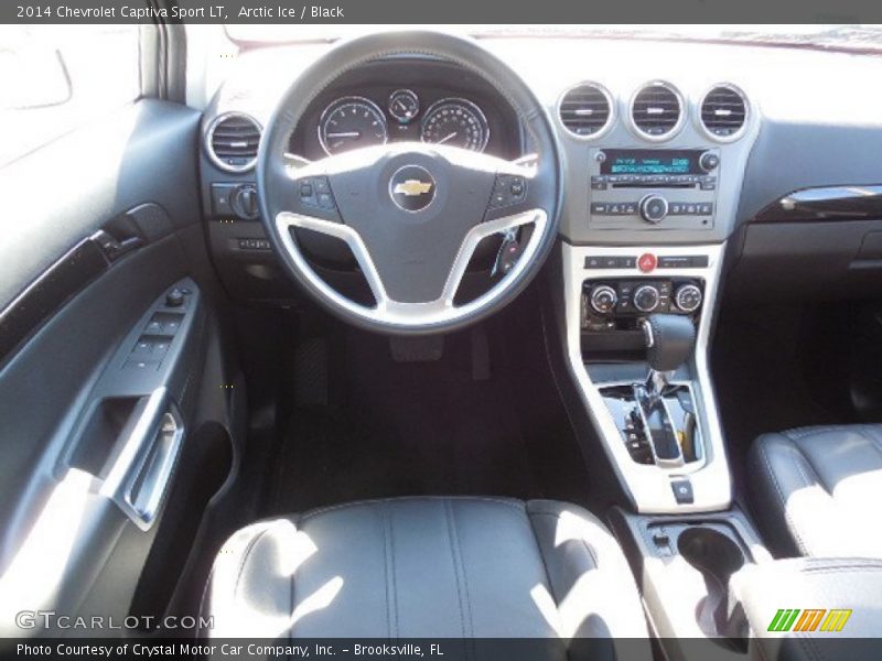 Arctic Ice / Black 2014 Chevrolet Captiva Sport LT