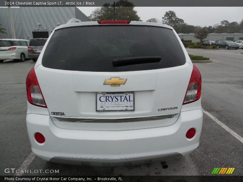 Arctic Ice / Black 2014 Chevrolet Captiva Sport LT