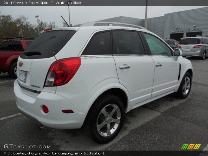 Arctic Ice / Black 2014 Chevrolet Captiva Sport LT