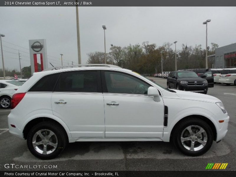Arctic Ice / Black 2014 Chevrolet Captiva Sport LT
