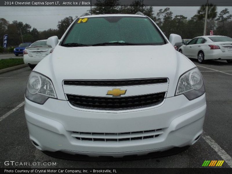 Arctic Ice / Black 2014 Chevrolet Captiva Sport LT
