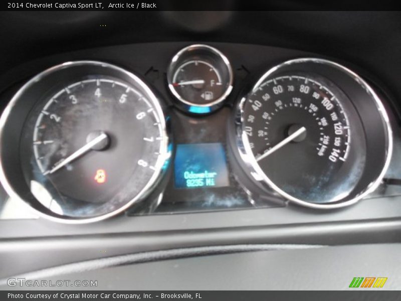 Arctic Ice / Black 2014 Chevrolet Captiva Sport LT