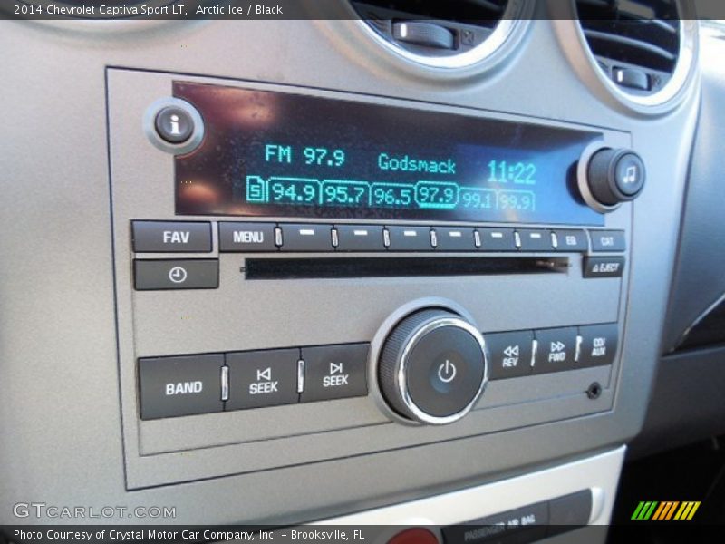 Arctic Ice / Black 2014 Chevrolet Captiva Sport LT