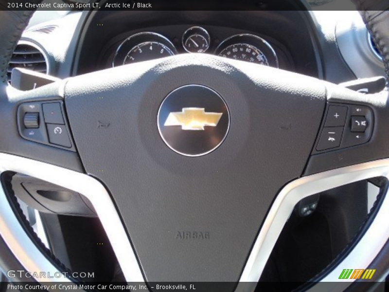 Arctic Ice / Black 2014 Chevrolet Captiva Sport LT