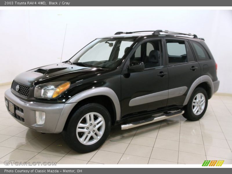 Black / Gray 2003 Toyota RAV4 4WD