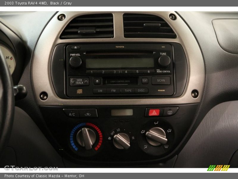 Black / Gray 2003 Toyota RAV4 4WD
